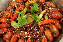 超級(jí)好吃的干鍋蝦，聞著香，吃著爽！